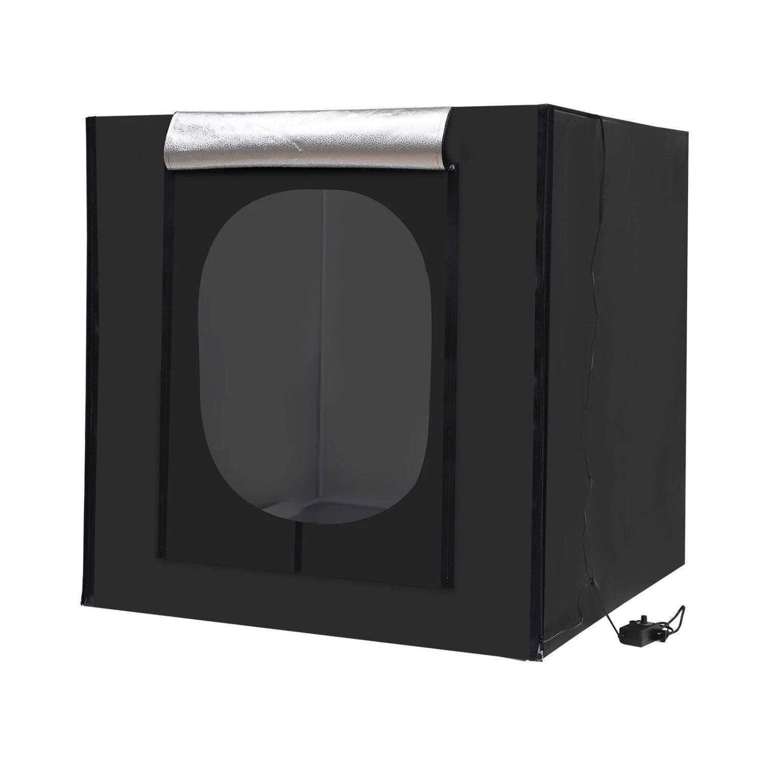 Left. Stock Preferred - 39x39 Inch Professional Photo Studio Light Box.