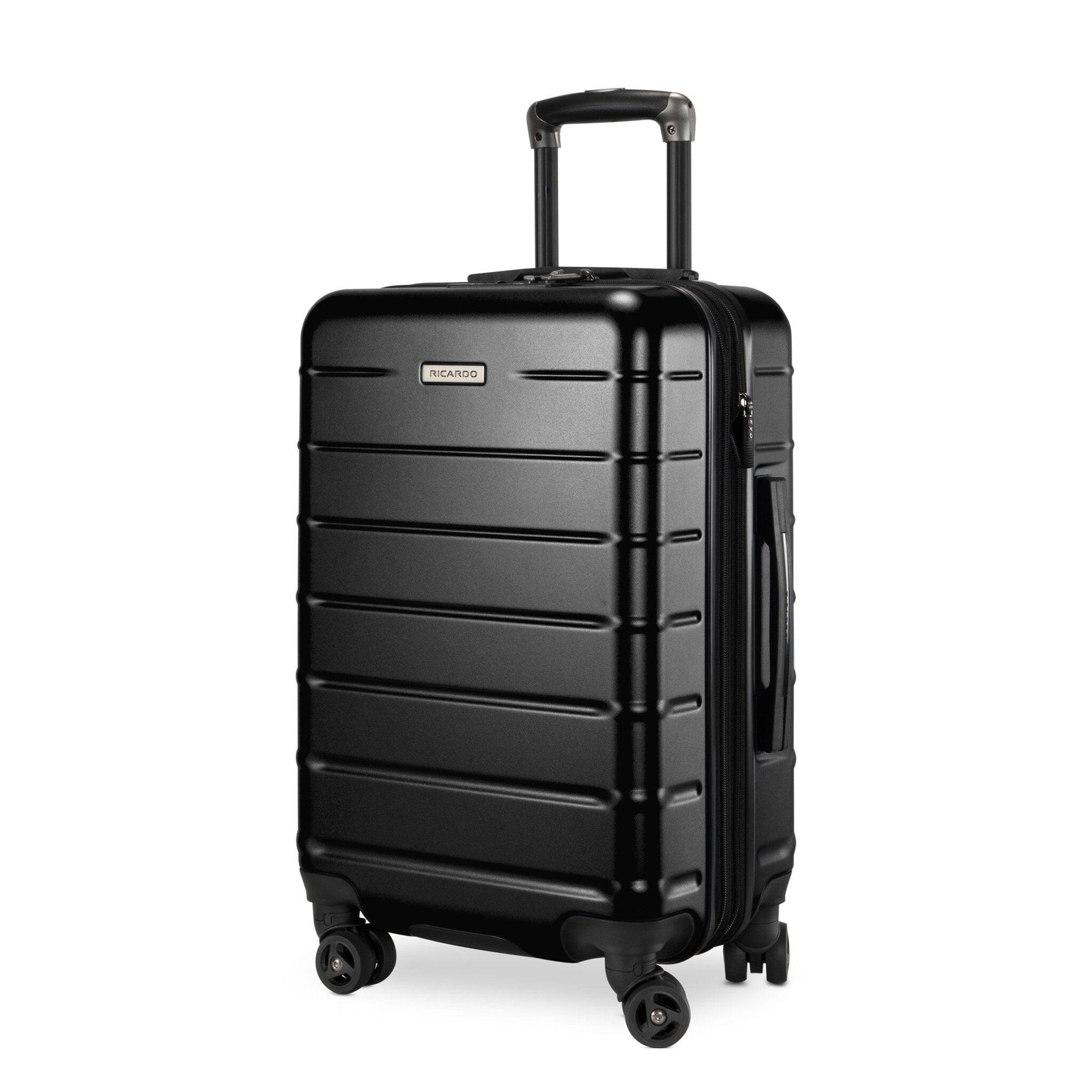 Angle. Ricardo Beverly Hills - Cambria Hardside Carry-On, Black Pearl - Black Pearl.