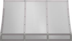 Zephyr - 48 inches - Convertible - Shell Range Hood - Stainless Steel - Front_Zoom