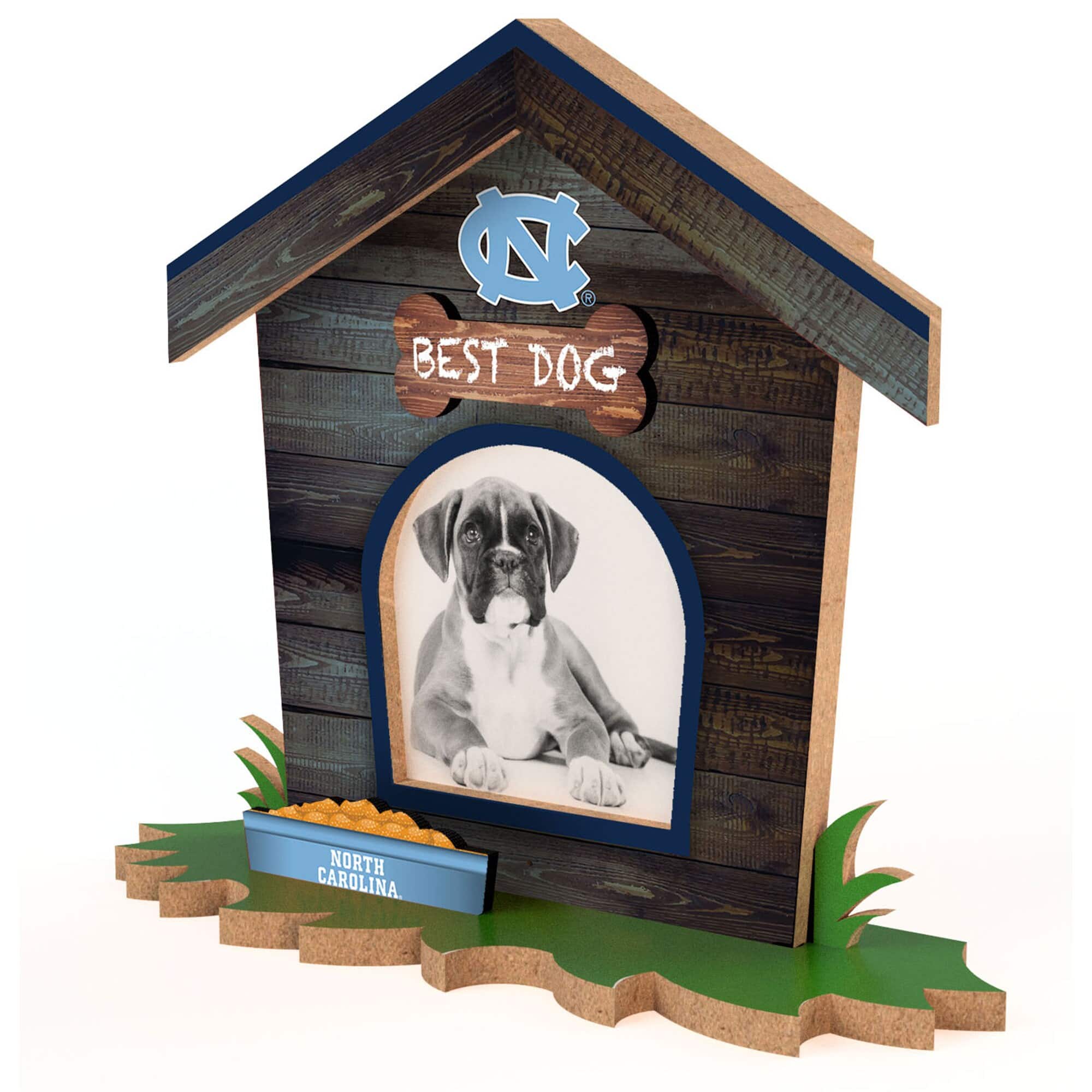 Fan Creations - North Carolina Tar Heels Dog House Photo Frame - Multicolor price history on PriceWatchPro