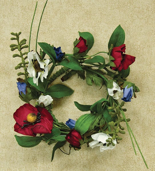 BreeBe - *Americana Poppy Ring 3-1/2" - Multicolor