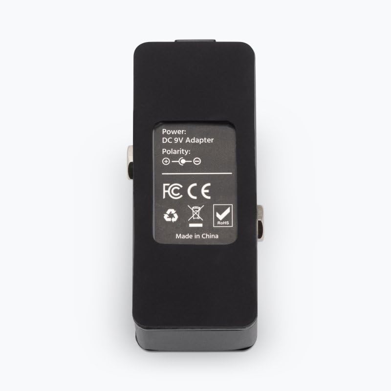 Power: DC 9V Adapter  
Polarity: +  
FC C E  
RoHS  
Made in China