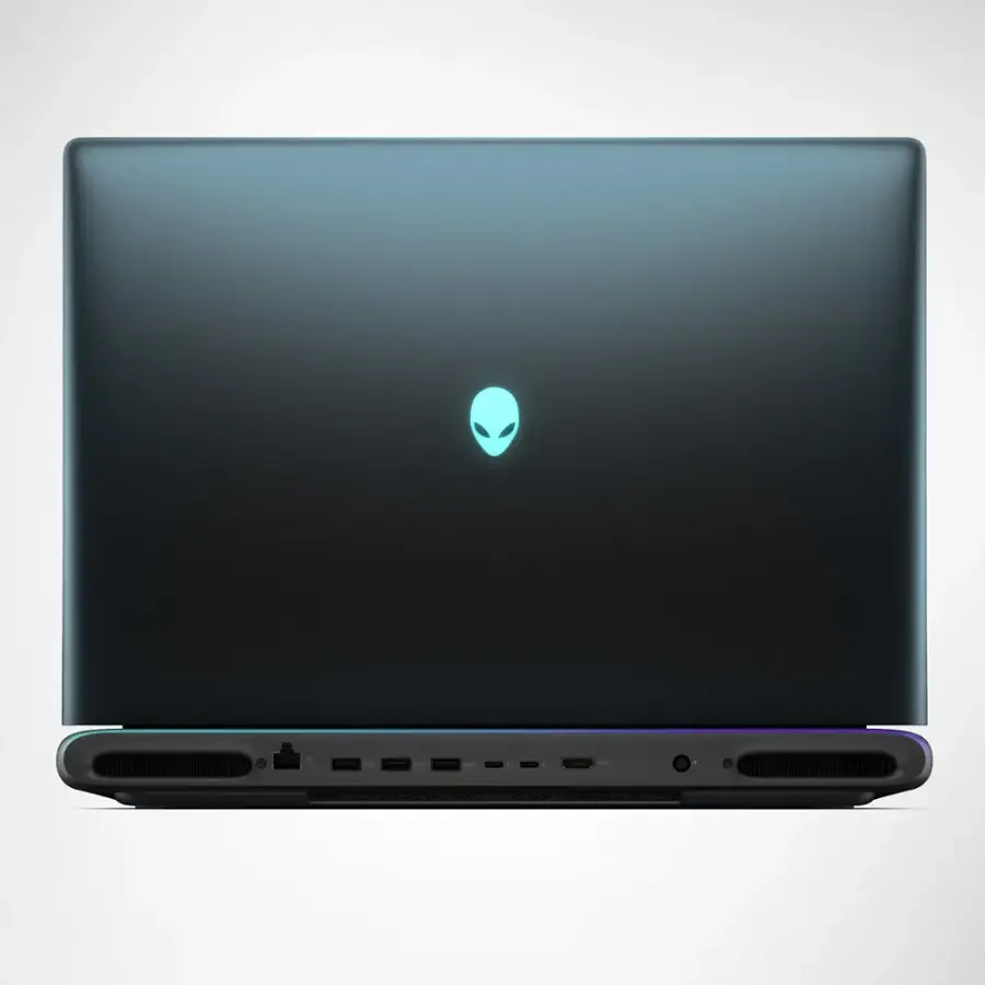 Alt View 15. Alienware - Area-51 18" 300Hz Gaming Laptop WQXGA - Intel Core Ultra 9 275HX with 32GB Memory - NVIDIA GeForce RTX 5070 Ti - 2TB SDD - Liquid Teal.