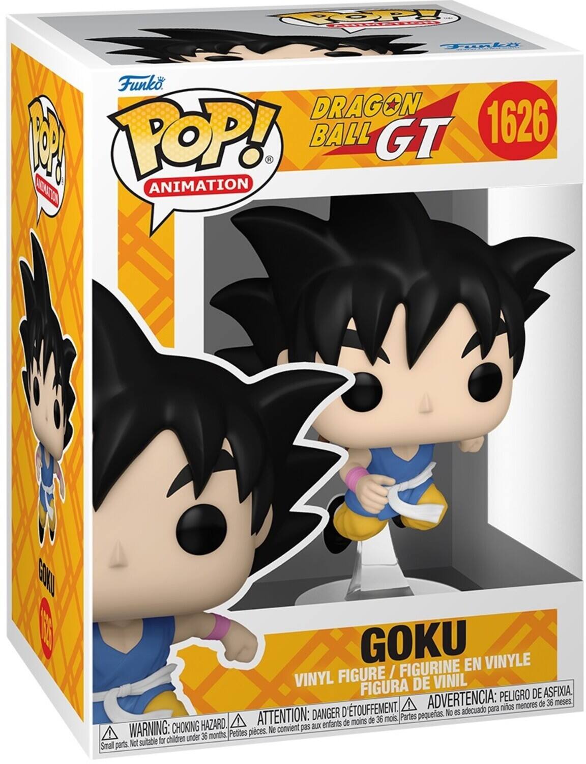 Funko Pop! Animation Dragon Ball GT 1626 H MONTTON GOKU EN VINYLE FIGURE / FIGURINE VINYL FIGURA DE VINIL PELIGRO DE ASFIXIA. D'TOUFFEMENT. ADVERTENCIA: para nios menores de 36 meses DANGER pequeas. No es adecuado HAZARD. ATTENTION: aux enfants de moins de 36 mois. Partes WARNING: CHOKING Petites pieces. Ne convient pas children under 36 months Not suitable for Small parts.