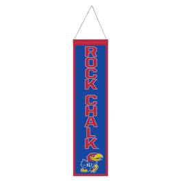 WinCraft - Kansas Jayhawks 8" x 32" Evolution Banner - Multicolor