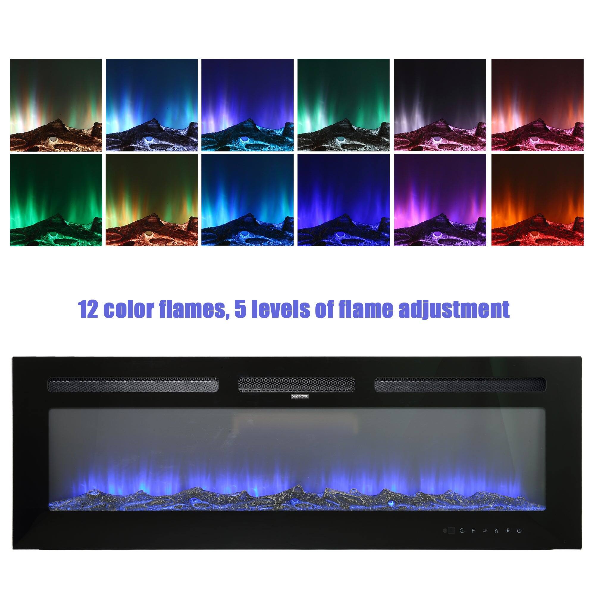 12 color flames, 5 levels of flame adjustment CFRA4