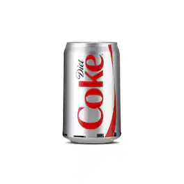 Coca-cola - Diet Coke Bluetooth Can Shaped Speaker with Acrylic Case - Gray