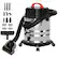 Front. Topteng - 4.75 Gal 1800W Stainless Steel Wet/Dry Vac - Blower Function, with 9 Attachments for Garage, Car, Workshop.