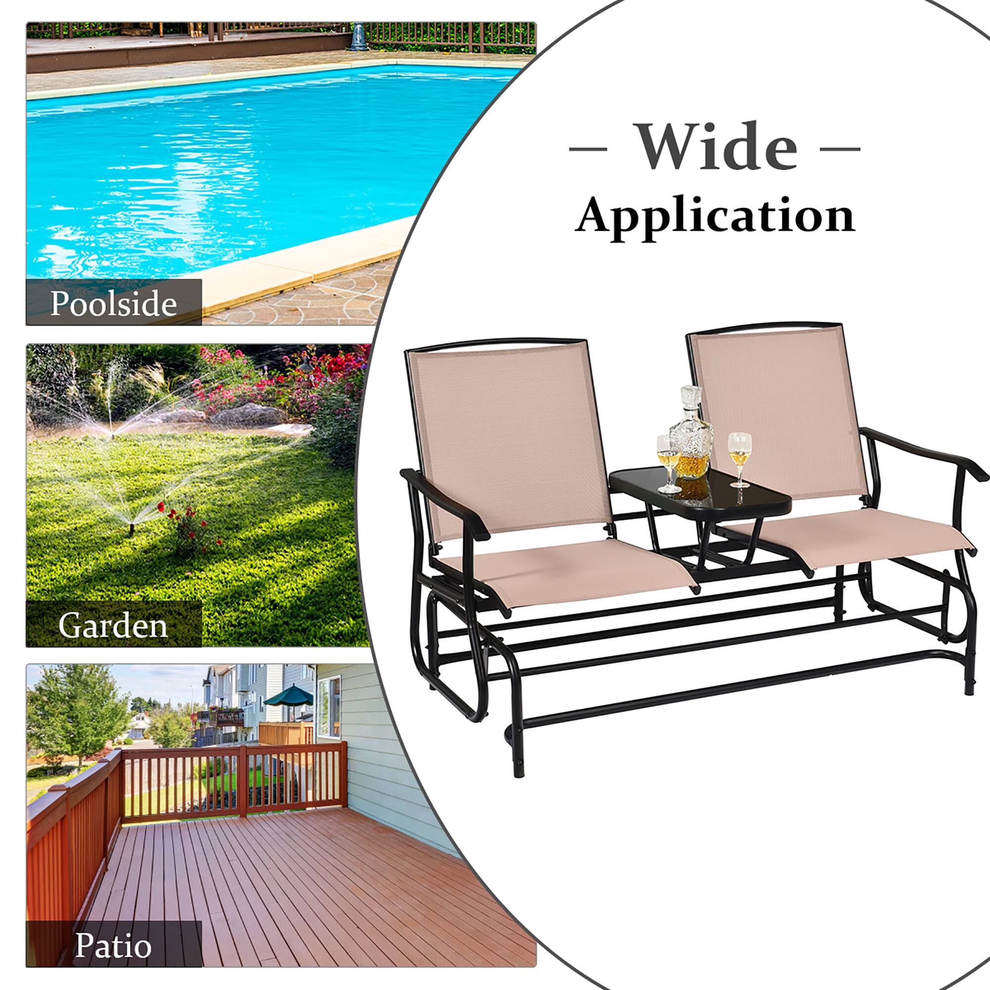 Wide Application
Poolside
Garden
Patio