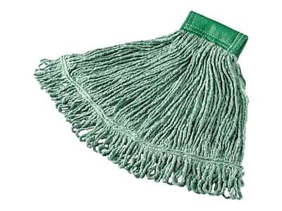 Super Stitch - Rubbermaid Mop Head, Tailband - Green