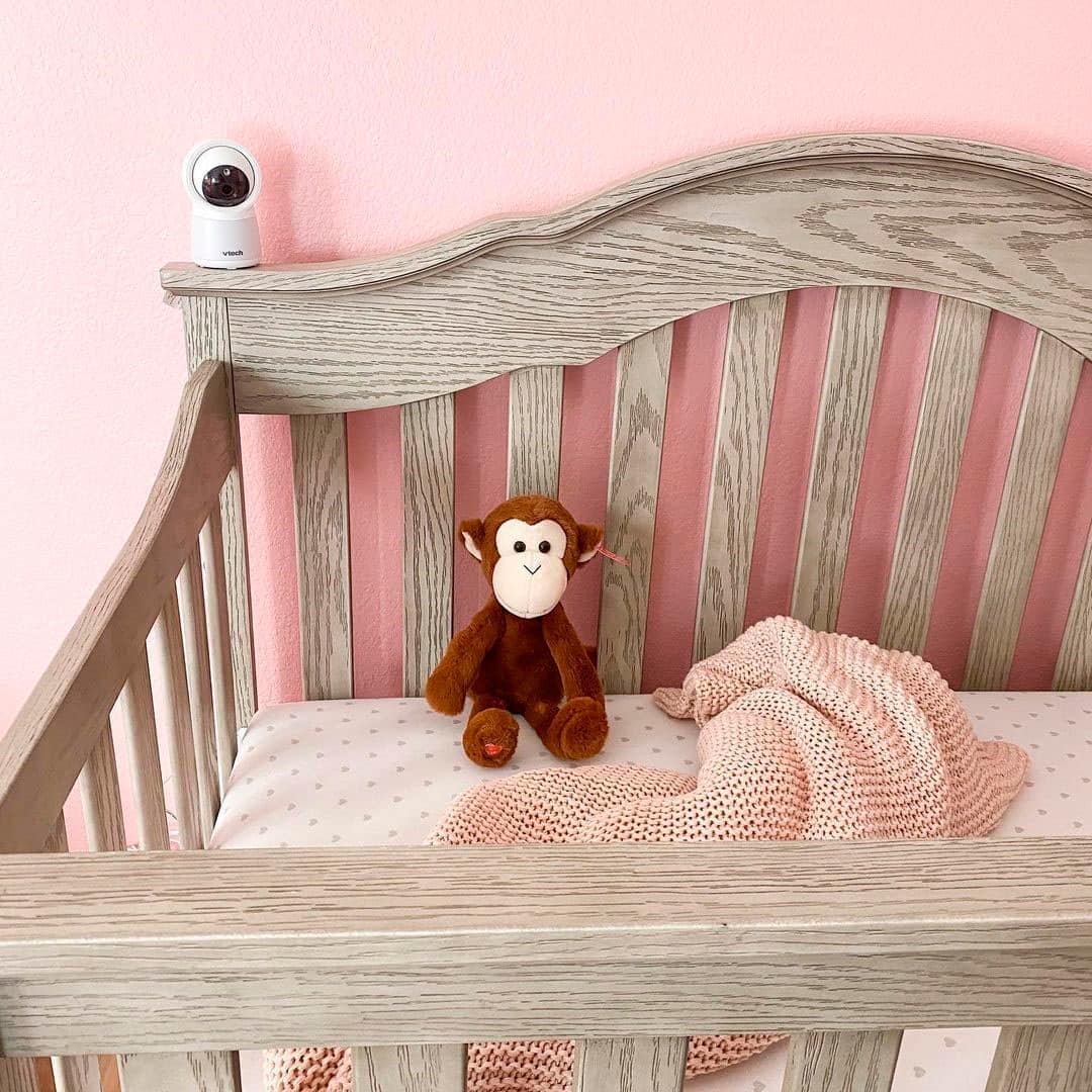 Alt View Zoom 16. VTech - Smart Wi-Fi Video Baby Monitor w/ 5” HC Display and 1080p HD Camera, Built-in night light, RM5754HD - White.