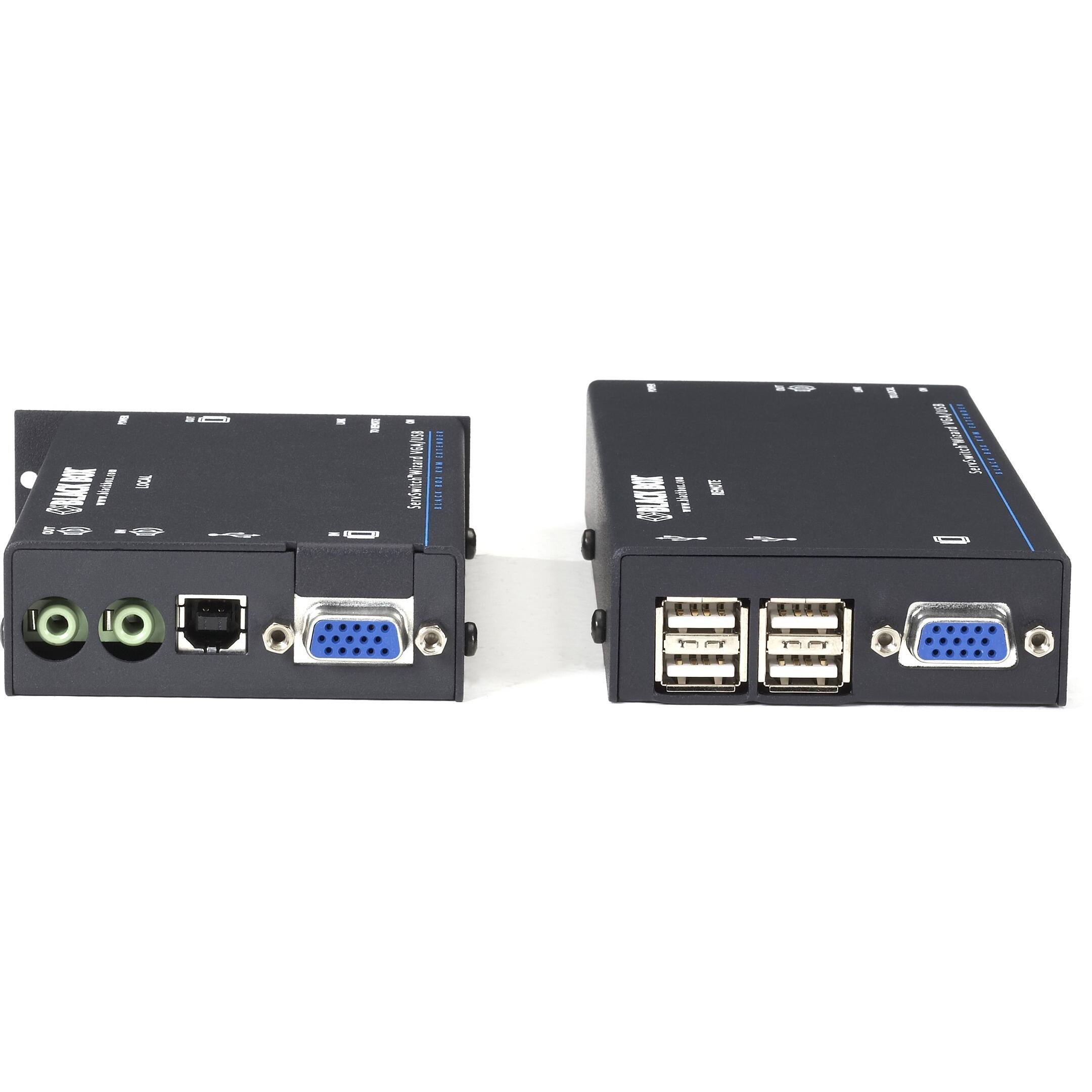 Black Box Network Services ServSwitch Wizard USB KVM Extender With ...