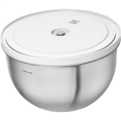 Front. ZWILLING - ZWILLING Fresh & Save BOWLS Stainless Steel Vacuum Bowl, Large - Stainless Steel.