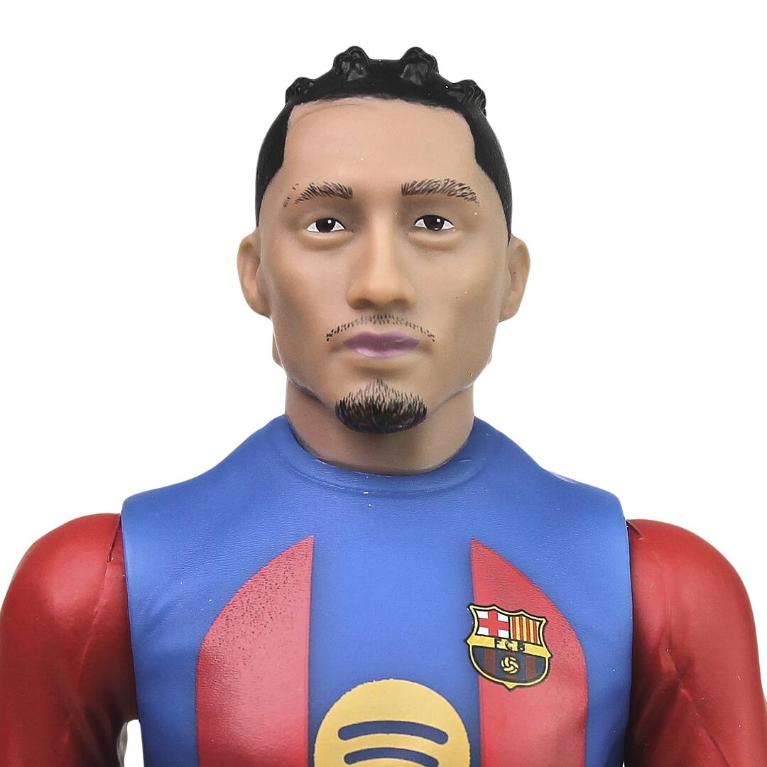 Alt View 3. Banbo Toys - Banbo Toys SOCKERS FC Barcelona Raphael "Raphinha" Dias Belloli 8" Collectible Soccer Action Figure.