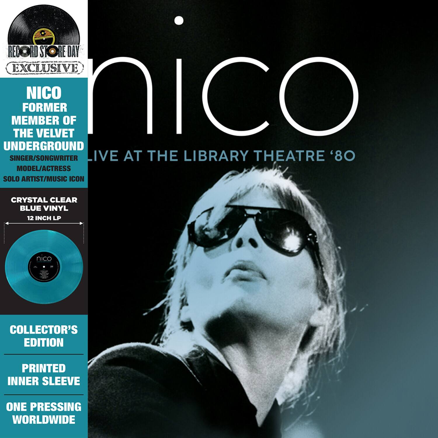Nico - Live At The Library Theatre '80  - VINYL LP