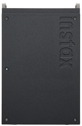 Front. Fujifilm - instax mini Link+ Wireless Smartphone Printer - 16949674 - Black.