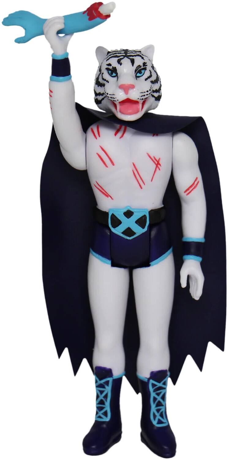 Alt View 1. Super7 - Super7 - The Worst - ReAction Figure - Red Tiger (Color 2)   - Collectibles - Multicolor.