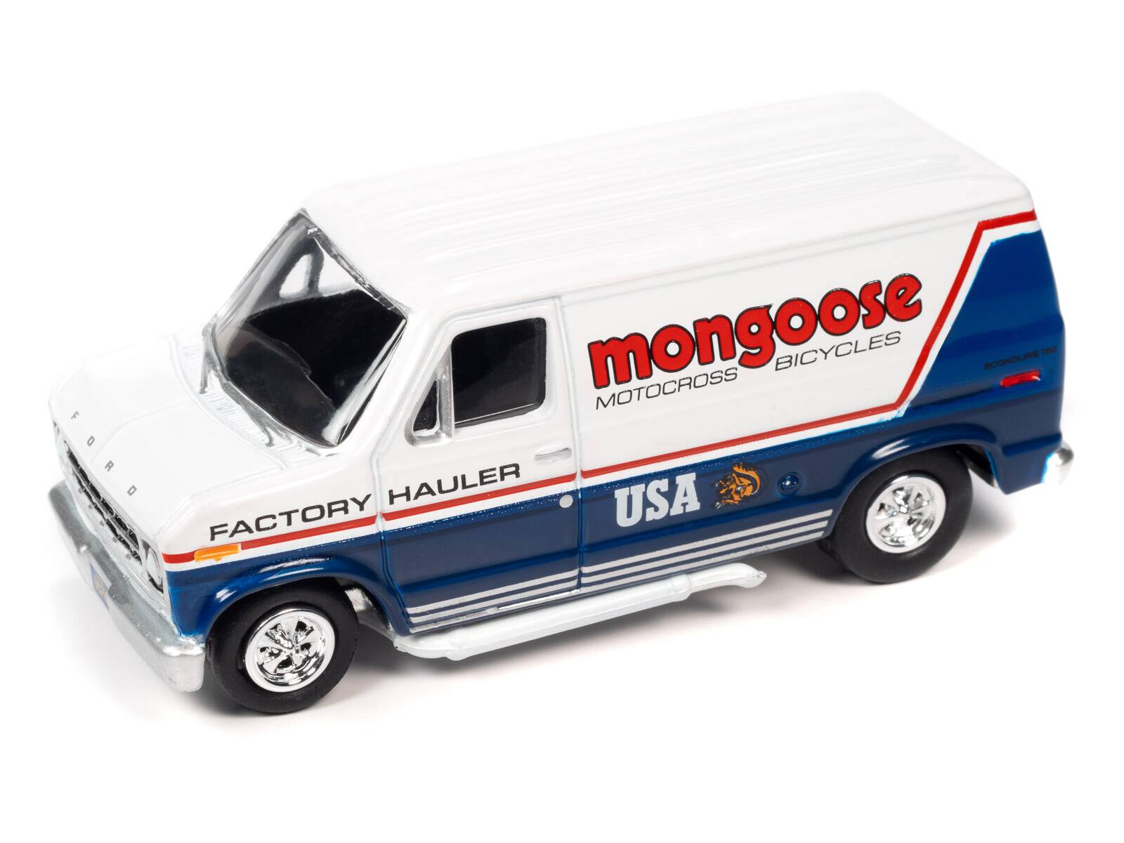 mongoose  
MOTOCROSS BICYCLES  
FACTORY HAULER  
USA