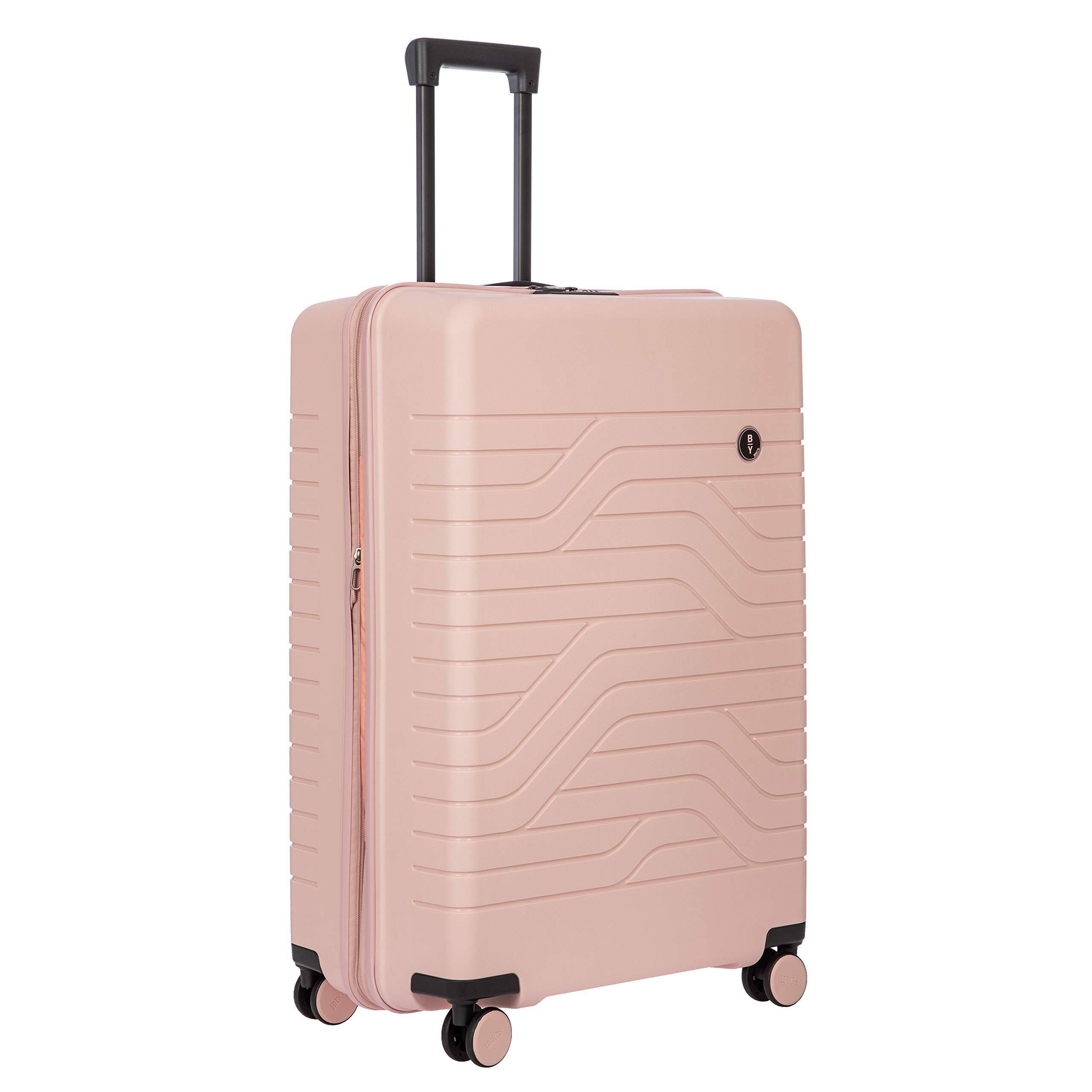Angle. Bric's - Bric's B|Y Ulisse 30" Expandable Spinner, Pearl Pink - Pearl Pink.