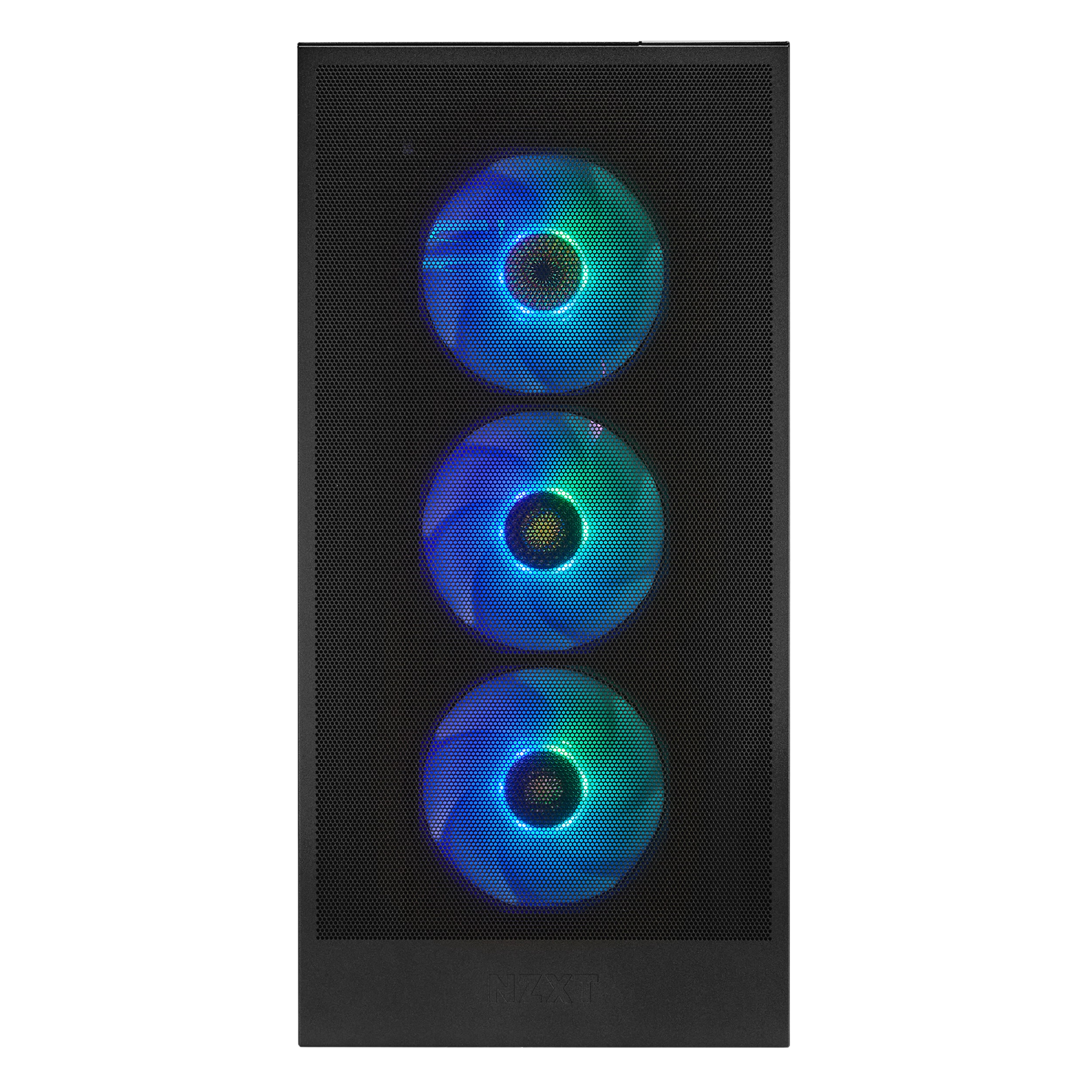 Alt View 4. TECHWHIZ - Vortex Gaming PC - AMD Ryzen 7 9700X – NVIDIA GeForce RTX 5070 Ti – 64 GB DDR5 – 2TB NVMe SSD – Windows 11 P – AI Ready - Black.