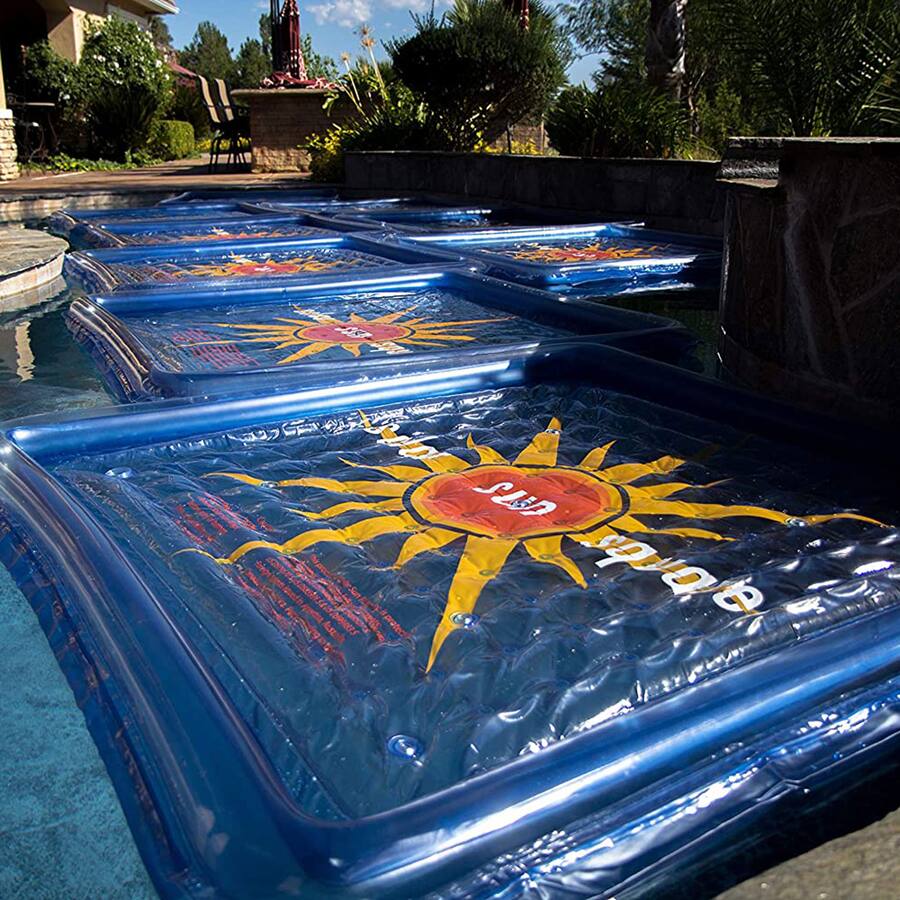 Solar Rings For Pool Solar Sun Rings UV Resistant Swimming Pool Heater Square Solar Cover ...