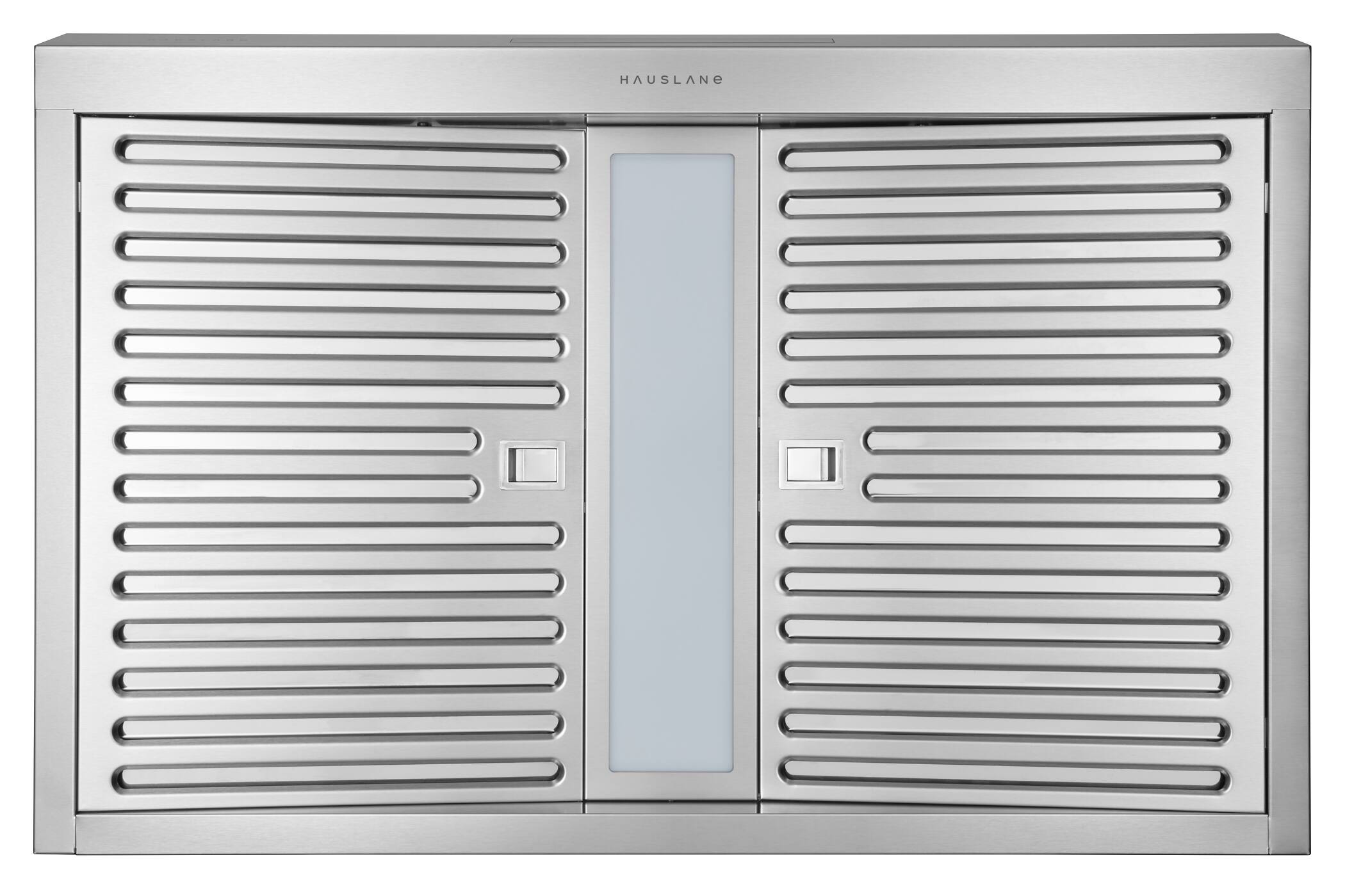 Alt View 4. Hauslane - Hauslane UC-PS60 30-inch Ducted Under Cabinet Range Hood - Silver.