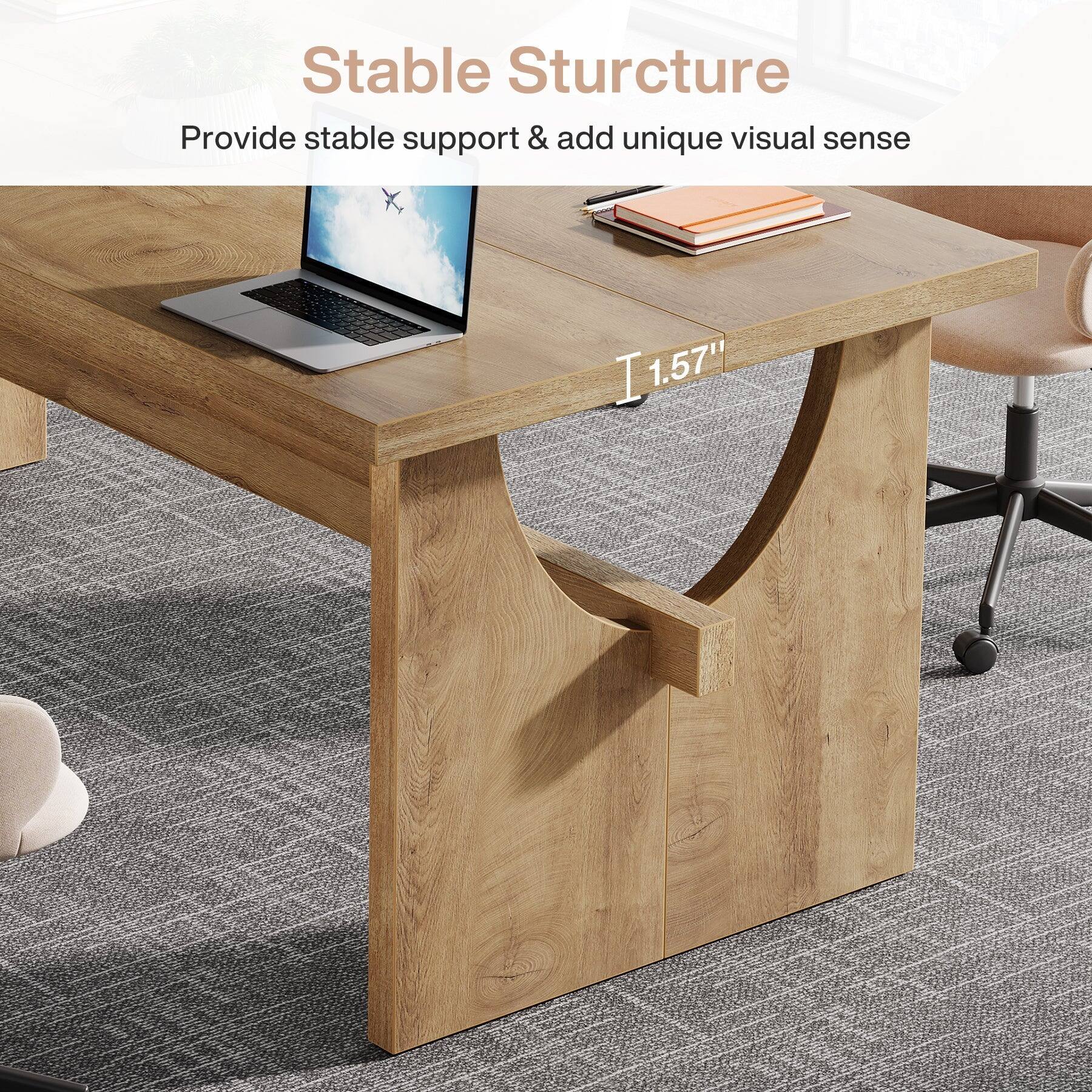 Stable Structure  
Provide stable support & add unique visual sense  
1.57"