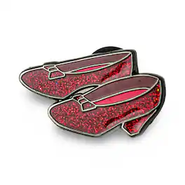 SalesOne LLC - The Wizard of Oz Ruby Slippers Enamel Pin - Red
