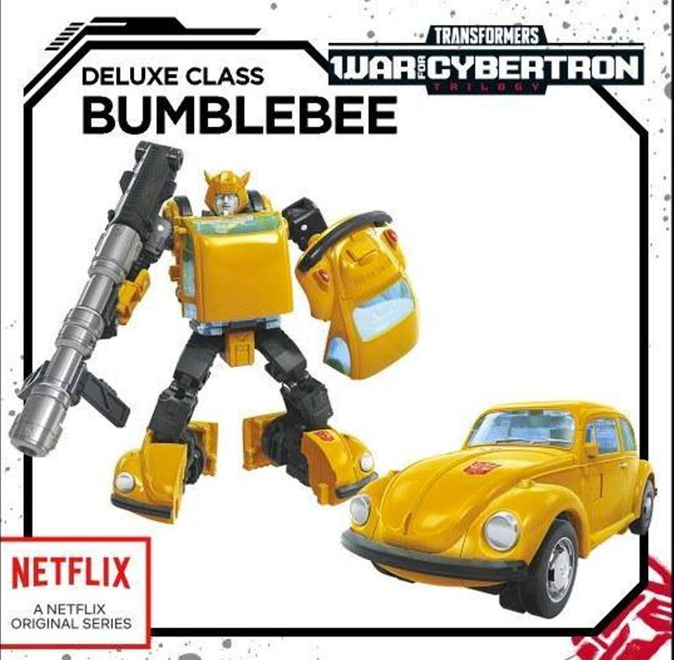 Transformers Deluxe Class War for Cybertron Trilogy Bumblebee  
A Netflix Original Series