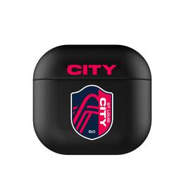 Keyscaper - St. Louis CITY SC St. Louis CITY SC Insignia AirPods 4th Generation Case Cover - No Size - Black
