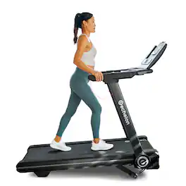 Echelon - Stride-6 Auto-Fold Treadmill for Running and Walking, Compact Design - Black