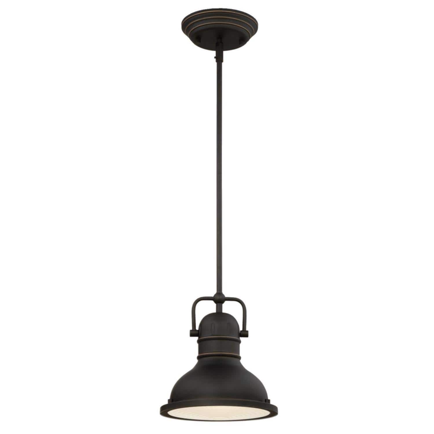 Westinghouse - Boswell Oil Rubbed Bronze 1 lights Mini Pendant Light price history on PriceWatchPro