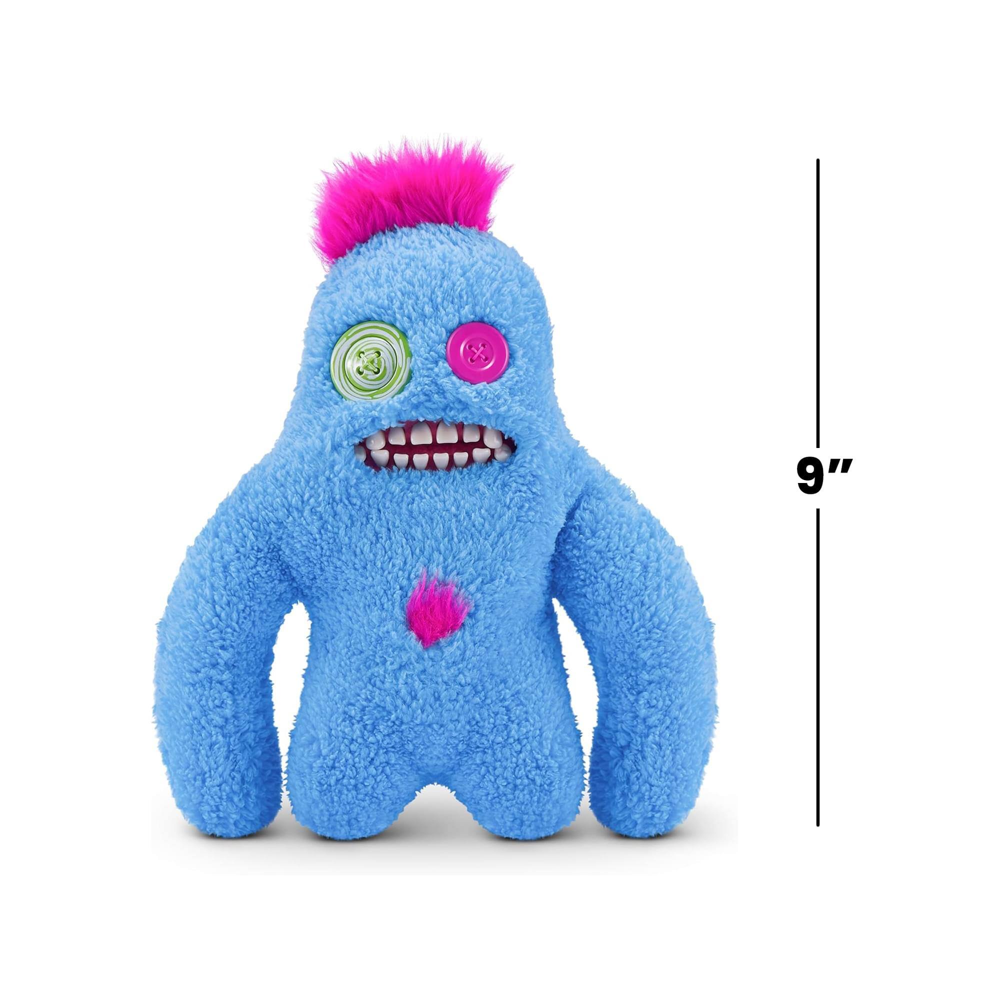 Alt View 5. ZURU - Fuggler Hairy Fuggs 9 Inch Plush | Sasquoosh - Multi-Colored.