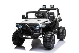 GARVEE - 12V Battery-Powered Kids Ride-On Truck with Parent Remote Control - White