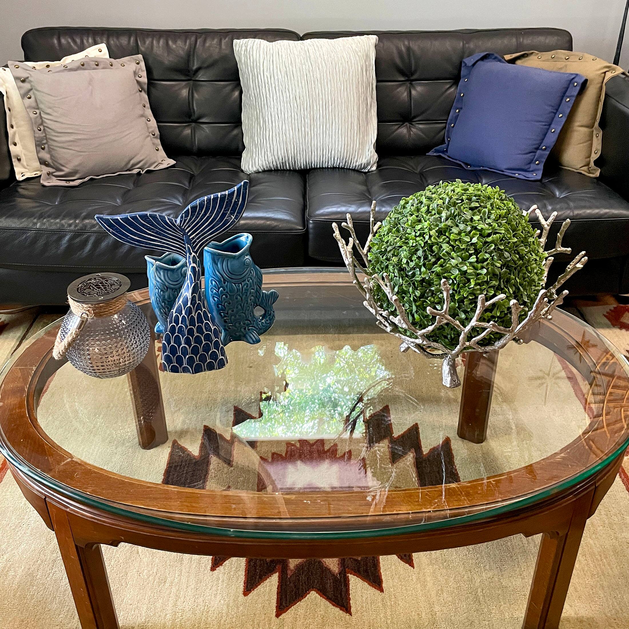 Alt View 7. Things2Die4 - Navy Blue Wood Mermaid Tail Sculpture 13.75" Nautical Coastal Decor Art - Navy.