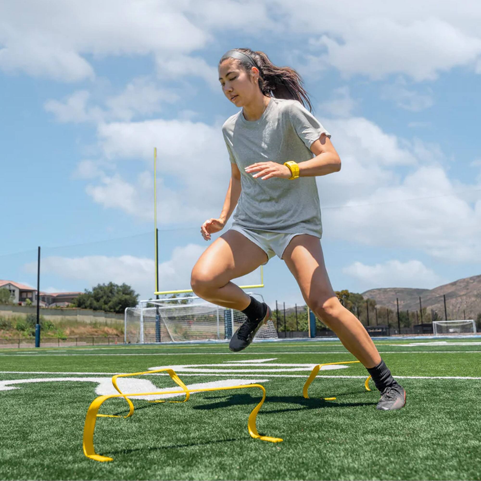 Alt View 2. SKLZ - SKLZ Hyper Speed Athletic Wearable Training System, Yellow/Black - Yellow/Black.