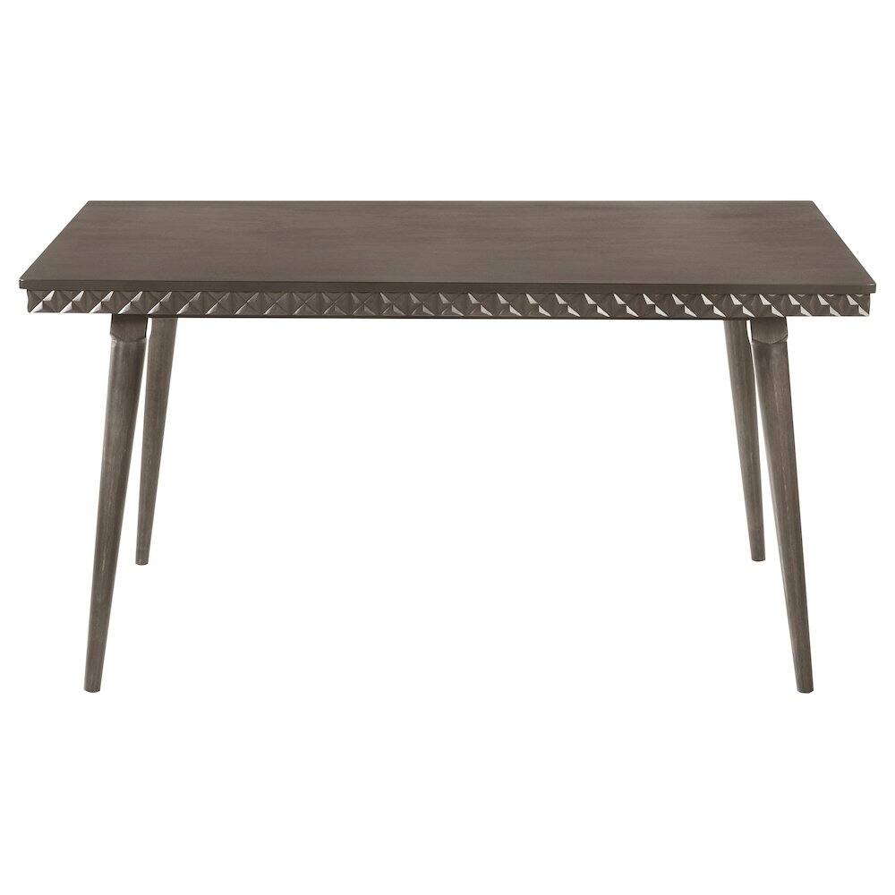 Alt View 2. Coaster Co. of America - Onslow 59-inch Rectangular Wood Dining Table Dark Brown - Brown.