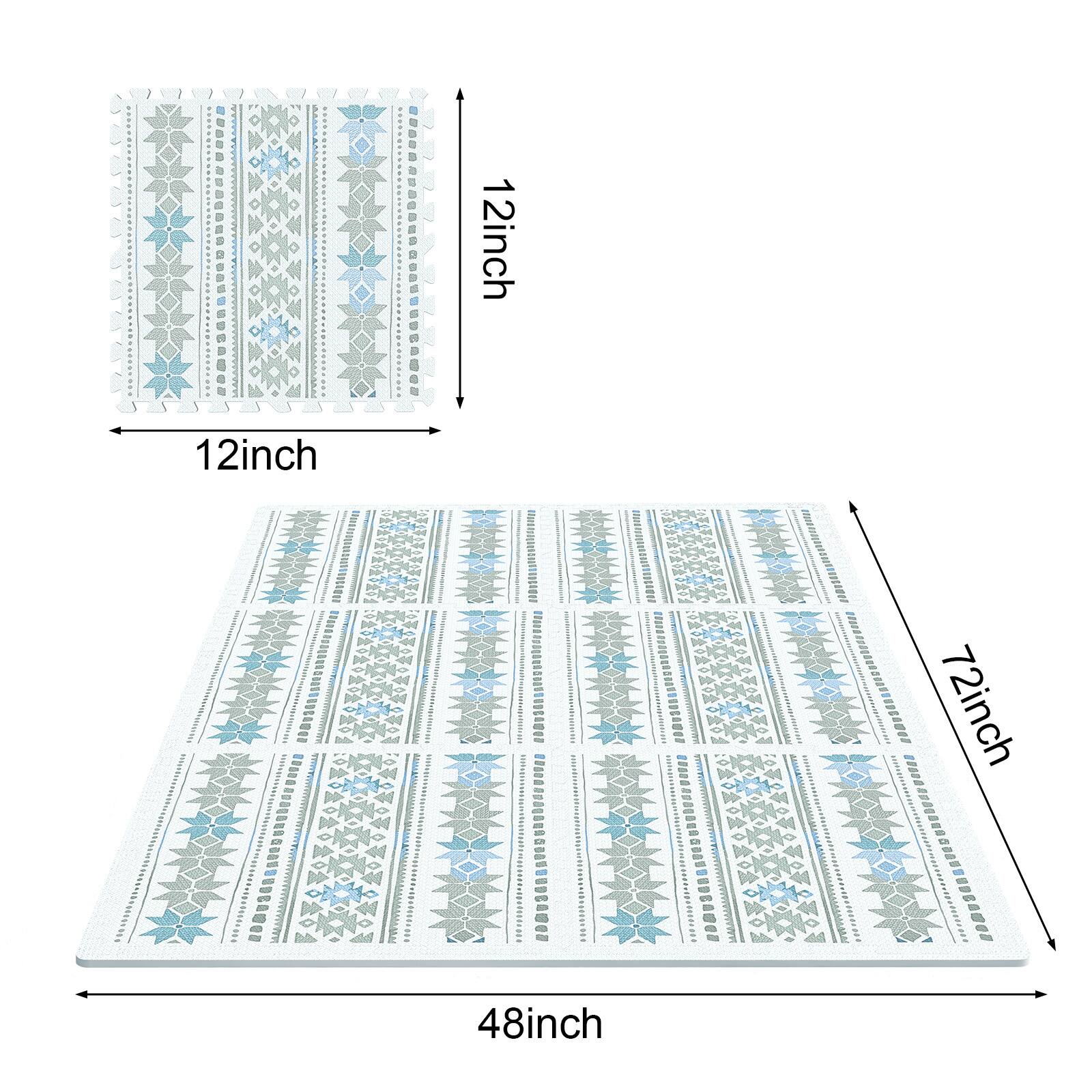 12inch, 12inch, 72inch, 48inch