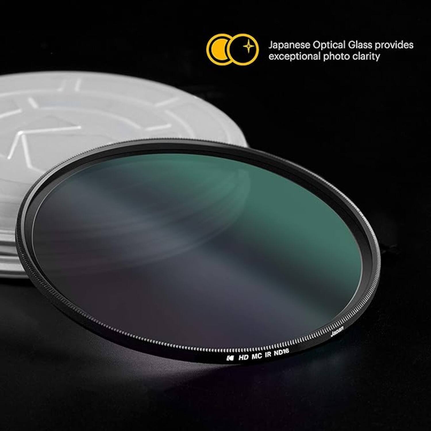 Japanese Optical Glass provides exceptional photo clarity. MC IR ND16 HD