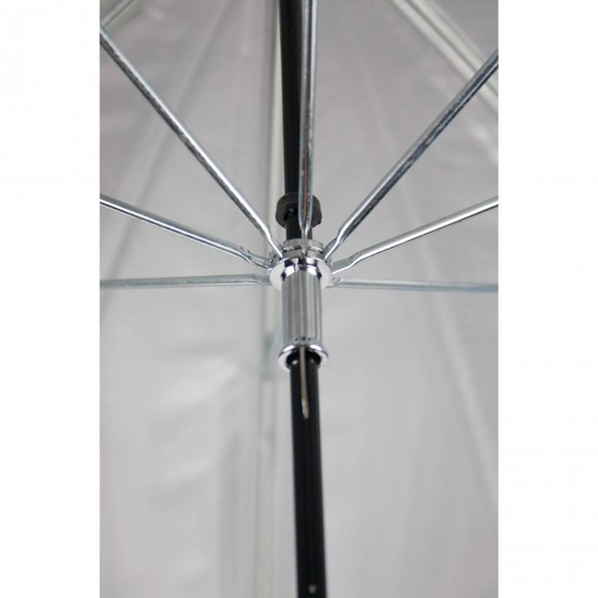 Alt View 4. Westcott - Westcott 2003 32" Optical White Satin Umbrella - Fiberglass Frame.