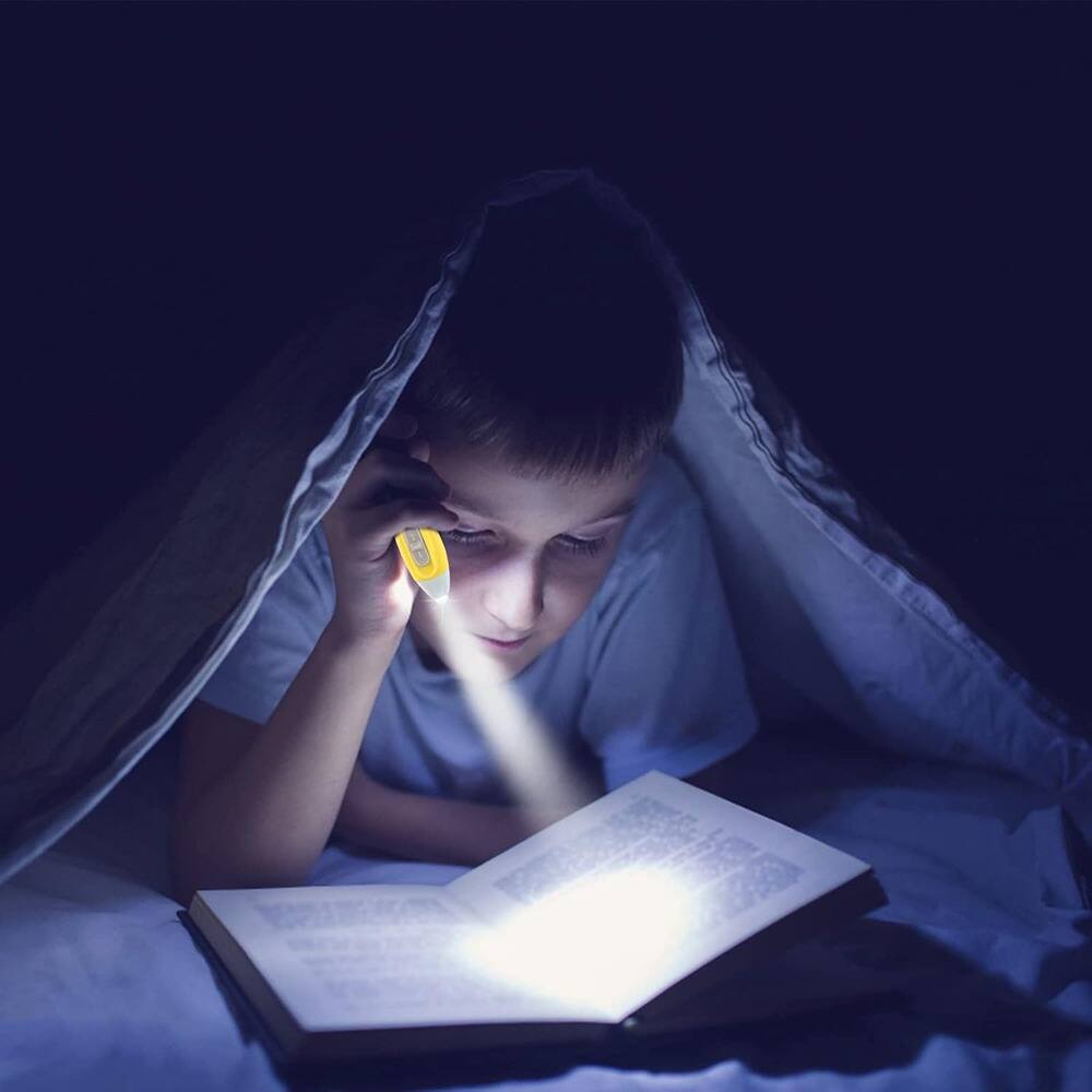 Left. ACJPR - 48-Pack Mini LED Keychain Flashlights – Helicopter & Rocket Designs, Colorful LEDs.