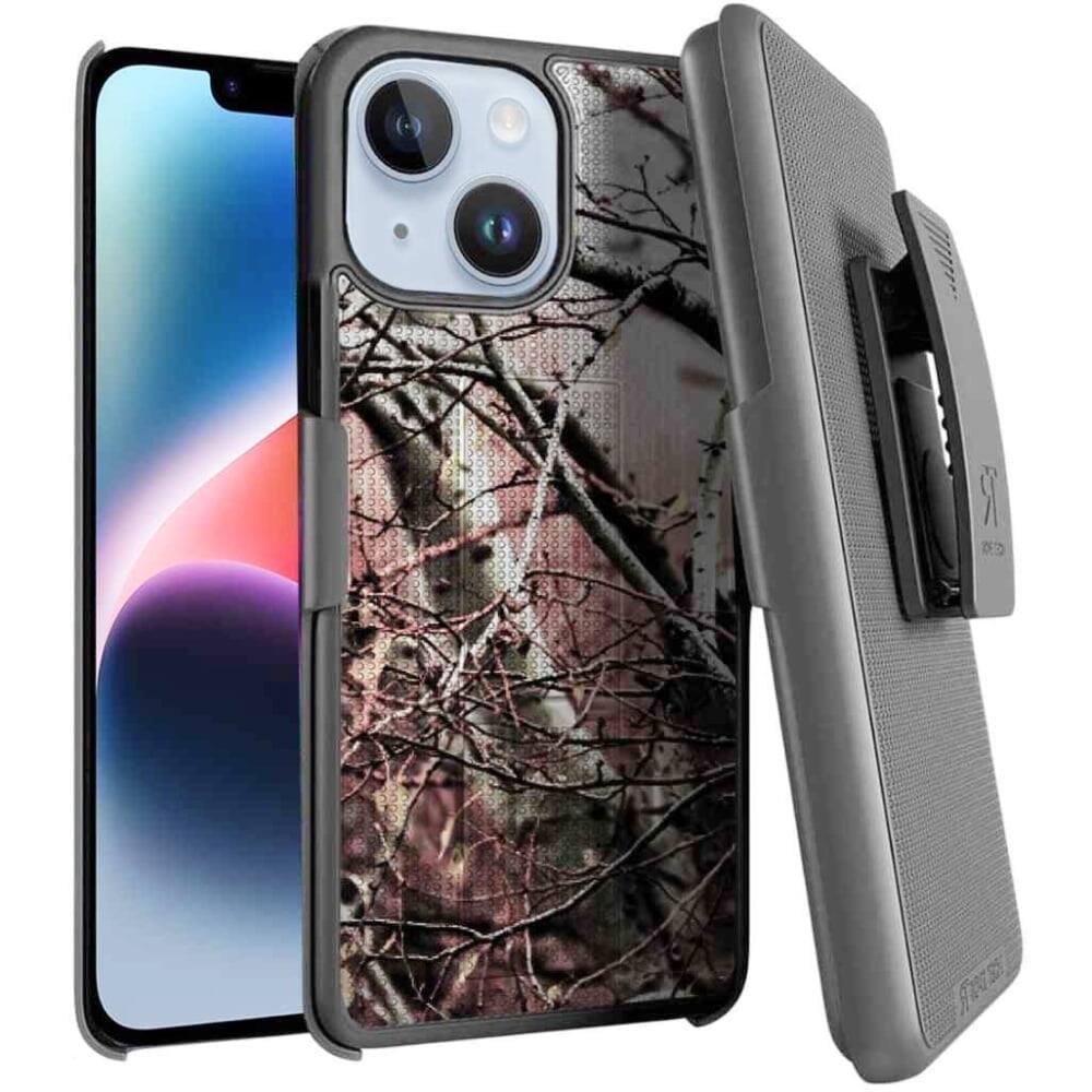 RomeTech - Rome Tech Shell Holster Case for iPhone 14 - Camo Tree
