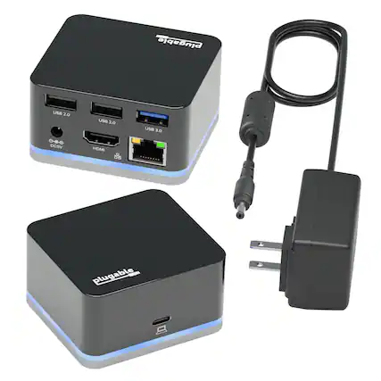 plugable USB 2.0 USB 2.0 USB 3.0 DCSV HDMI