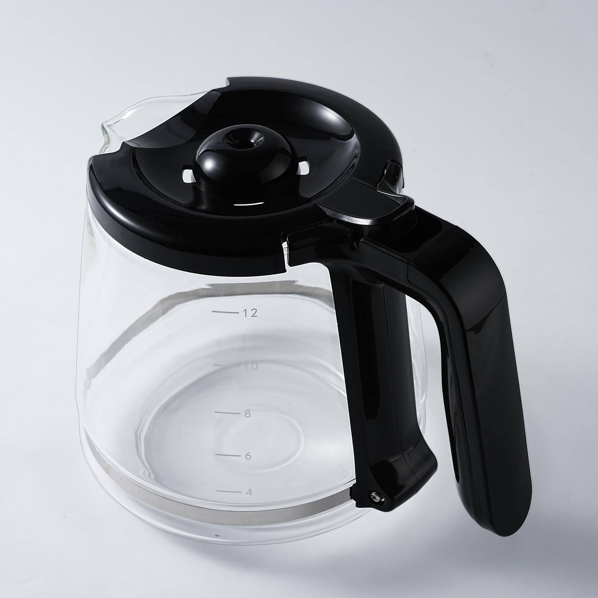 Alt View 4. Dapper Styles - 12-cup Replacement Glass Carafe Compatible With Mr. Coffee (#rf Lm Pc And Sc Series - Handle) - Default.
