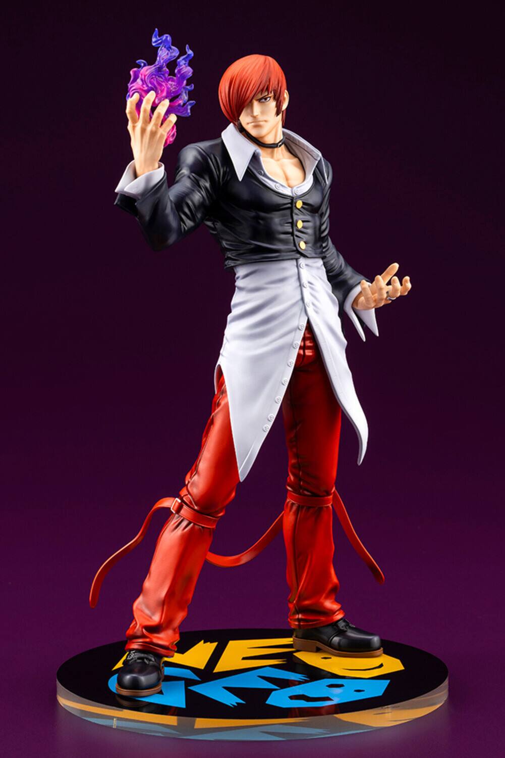 Alt View 1. PopMarket - Kotobukiya - The King of Fighters '98 - Iori Yagami KoF 98 Ver. PVC Figure   - COLLECTIBLES - Multicolor.