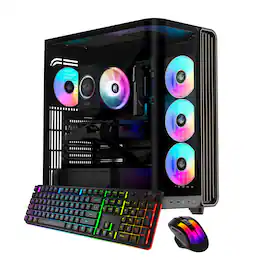 iBUYPOWER - Trace Gaming Desktop PC - Intel Core Ultra 5 225F, NVIDIA GeForce RTX 5060 8GB, 16GB DDR5 RGB, 1TB NVMe SSD - Black