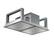 Left. Forno Appliances - Arezzo 44" Ceiling Range Hood with Perimetric Heat, Odor, Gases and Steam Air Capture - Stainless steel.
