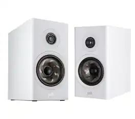 Polk Audio - Polk Reserve R200 Bookshelf Speaker, 1" Pinnacle Ring Tweeter & 6.5" Turbine Cone Woofer (Pair) - White