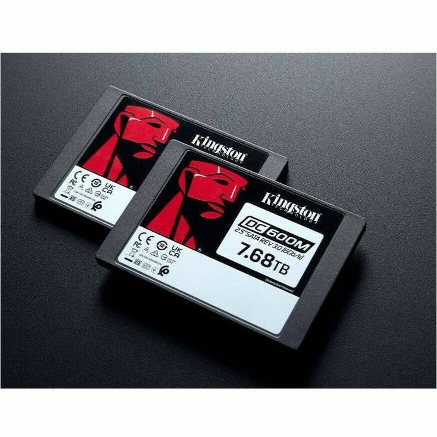 Kingston  
DC600M  
25 SATA REV 3.0 1600MB/s  
7.68TB  

Kingston  
DC600M  
25 SATA REV 3.0 1600MB/s  
7.68TB  

E FC 10 CAAO A A L  
Kingston CRNDIOS Kingston EEONO CRNOL06  
25 DC C E SATA 600M FC 10 REV 30 A  
15Gb e E 7.68TB s/ X C &