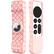 Alt View 12. SaharaCase - Apple TV 4K Remote Silicone Case for Apple AirTag - Pink.